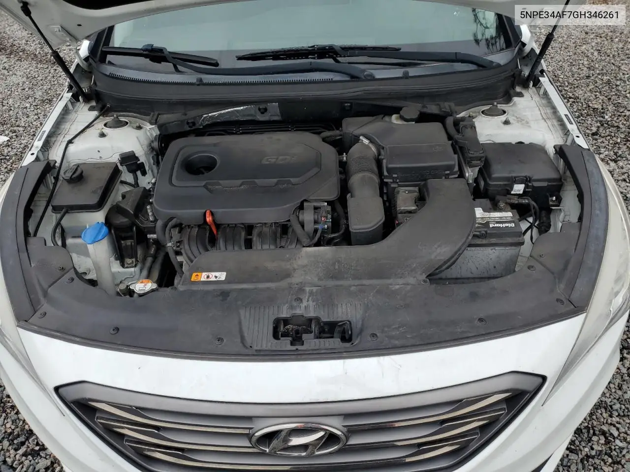 2016 Hyundai Sonata Sport VIN: 5NPE34AF7GH346261 Lot: 62734565