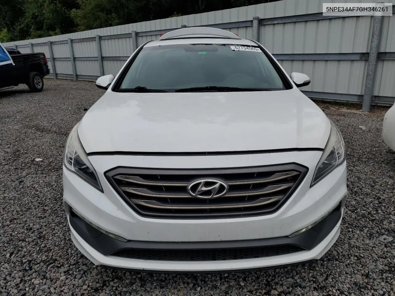 2016 Hyundai Sonata Sport VIN: 5NPE34AF7GH346261 Lot: 62734565
