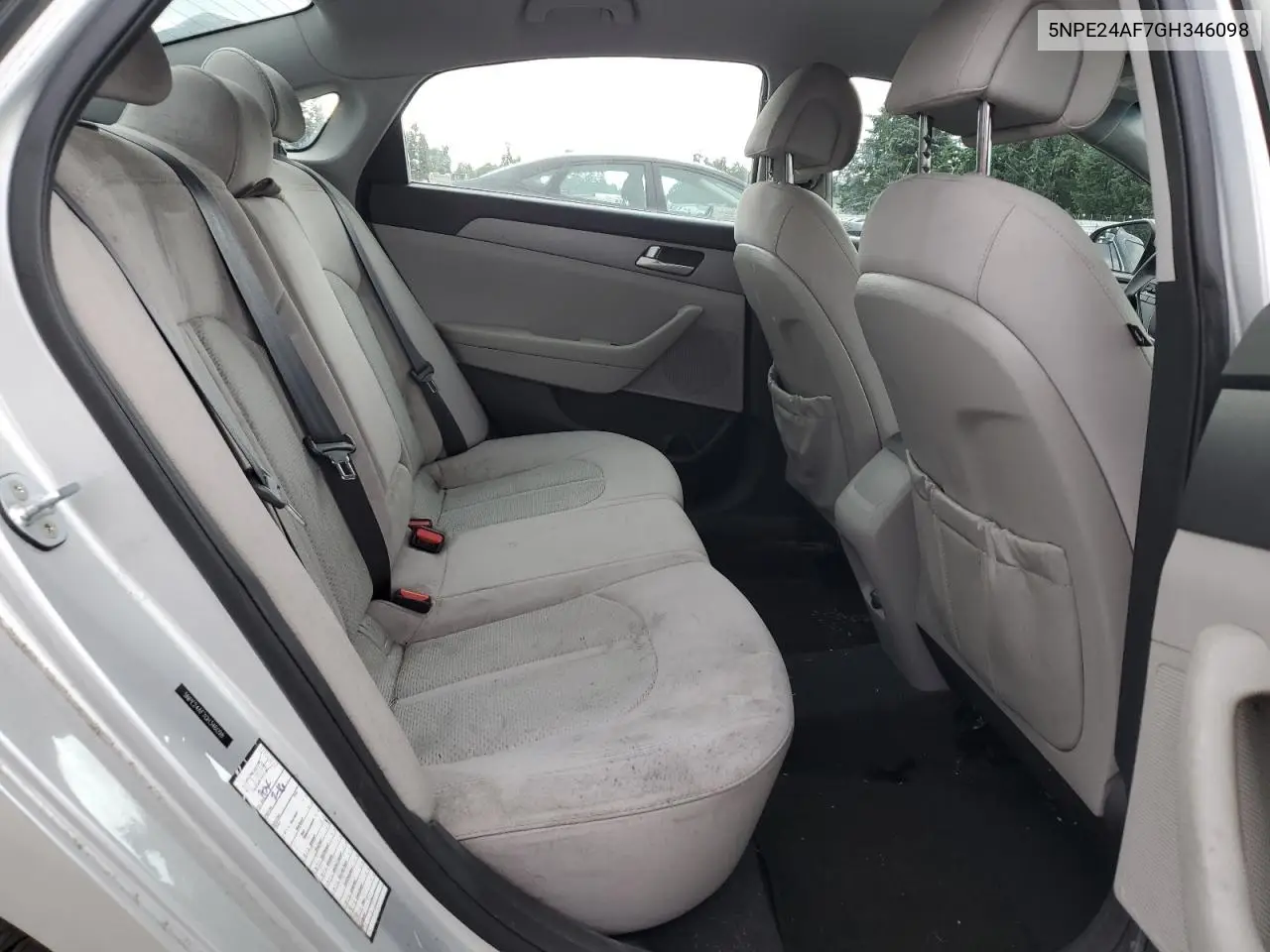 2016 Hyundai Sonata Se VIN: 5NPE24AF7GH346098 Lot: 62786635