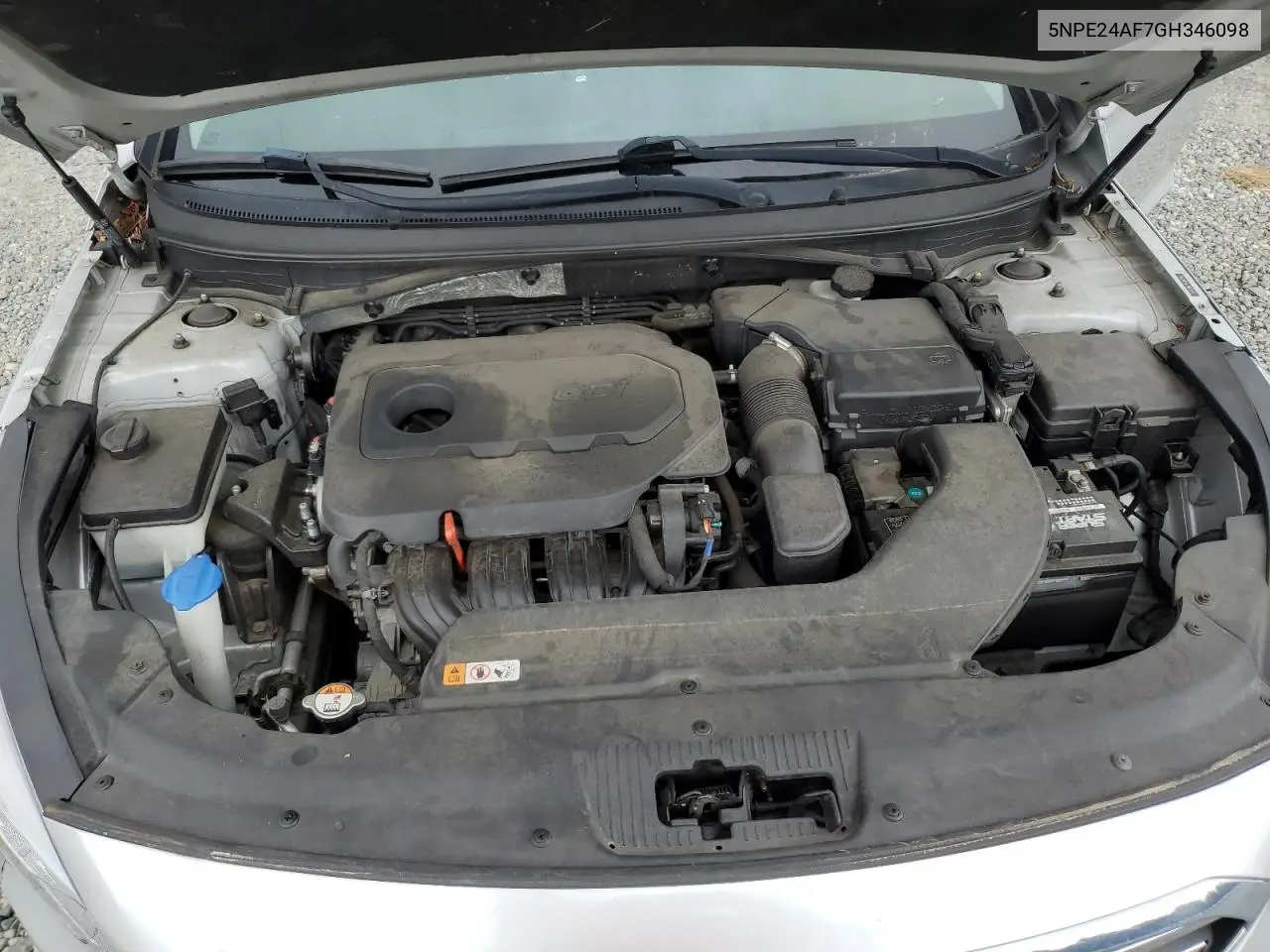 2016 Hyundai Sonata Se VIN: 5NPE24AF7GH346098 Lot: 62786635