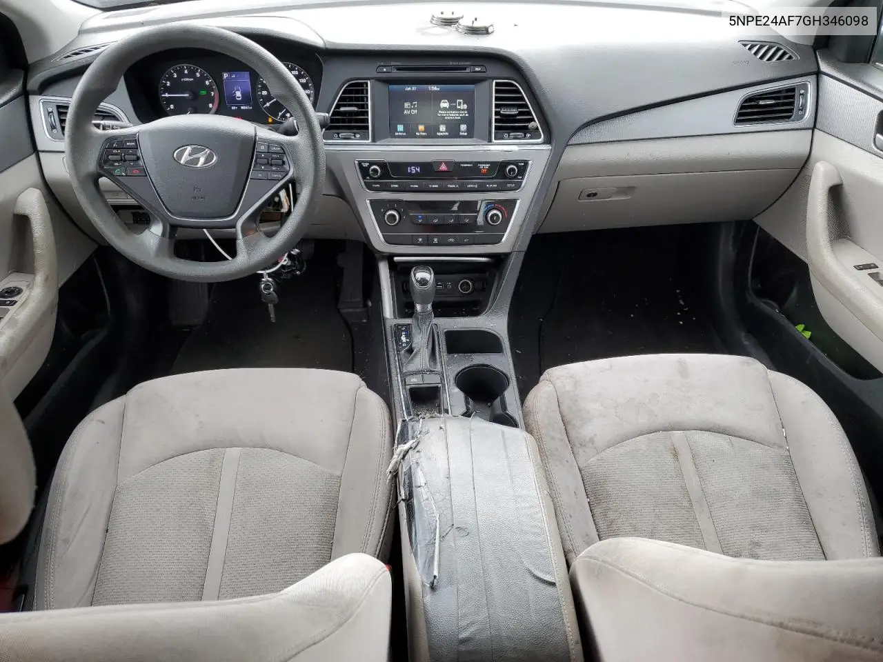 2016 Hyundai Sonata Se VIN: 5NPE24AF7GH346098 Lot: 62786635