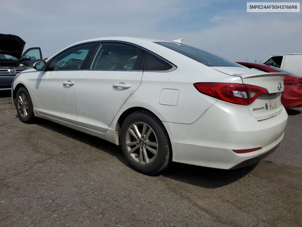 2016 Hyundai Sonata Se VIN: 5NPE24AF5GH376698 Lot: 62965125