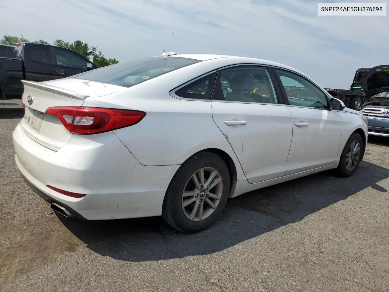 2016 Hyundai Sonata Se VIN: 5NPE24AF5GH376698 Lot: 62965125