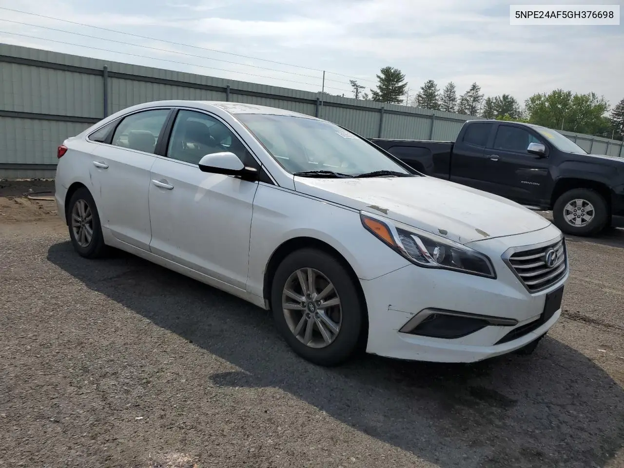 2016 Hyundai Sonata Se VIN: 5NPE24AF5GH376698 Lot: 62965125