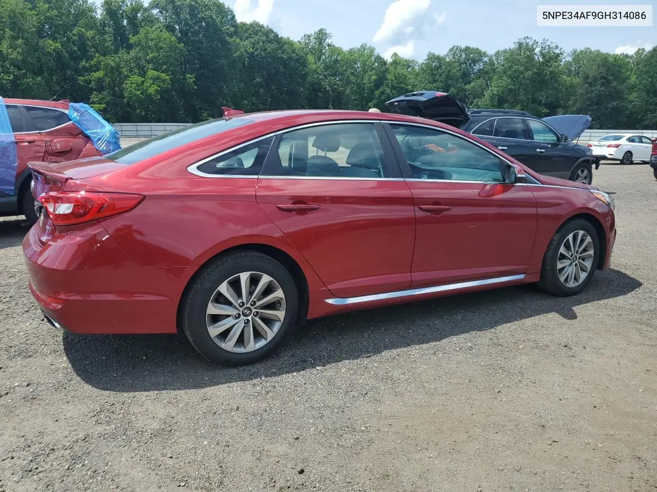 2016 Hyundai Sonata Sport VIN: 5NPE34AF9GH314086 Lot: 63047545