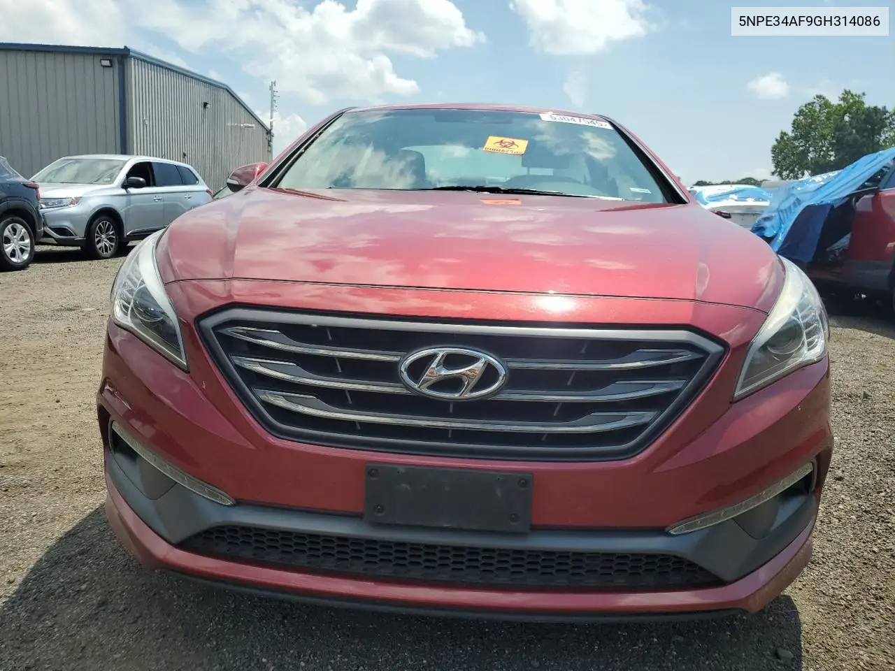 2016 Hyundai Sonata Sport VIN: 5NPE34AF9GH314086 Lot: 63047545