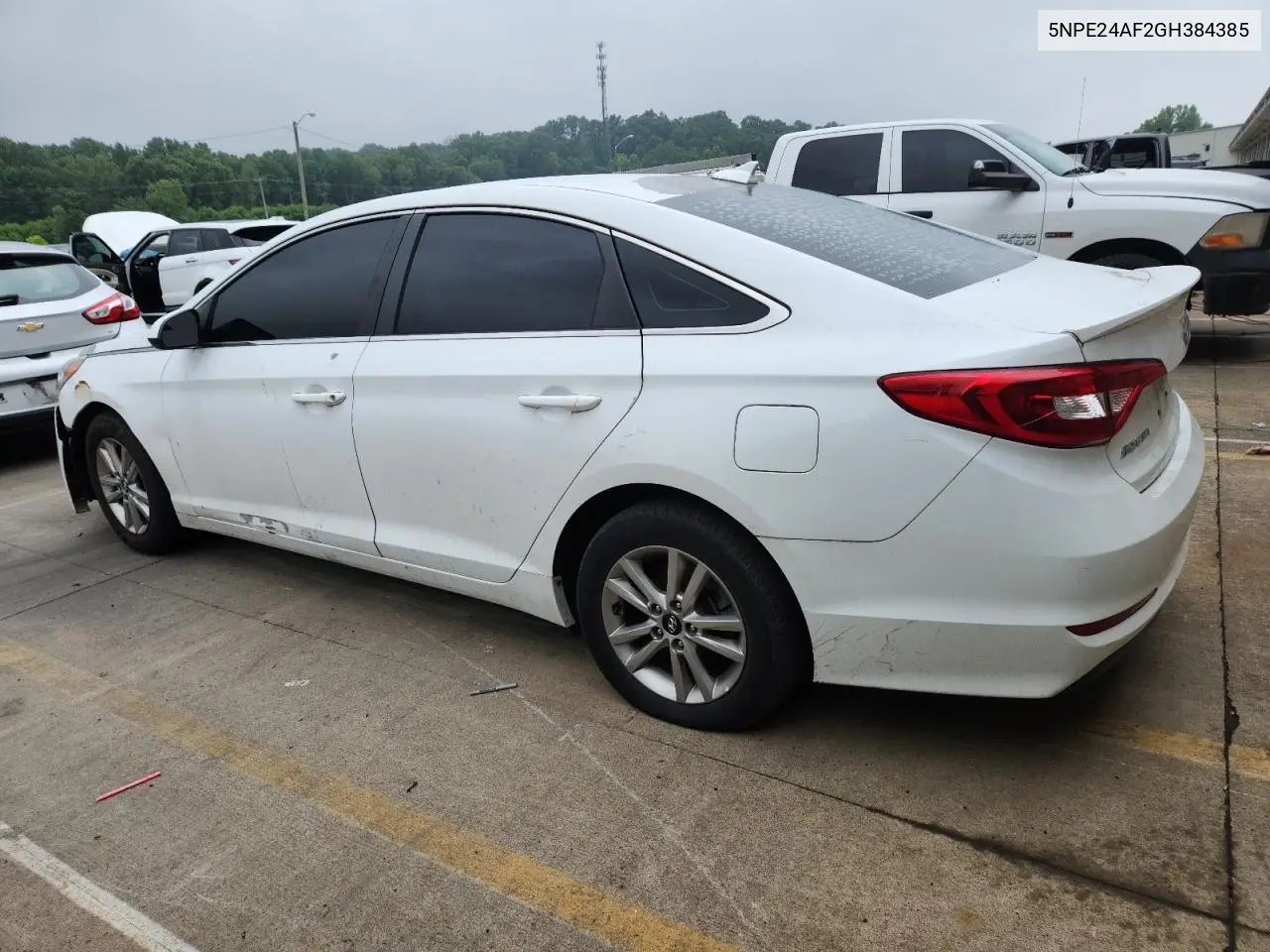 2016 Hyundai Sonata Se VIN: 5NPE24AF2GH384385 Lot: 63111885