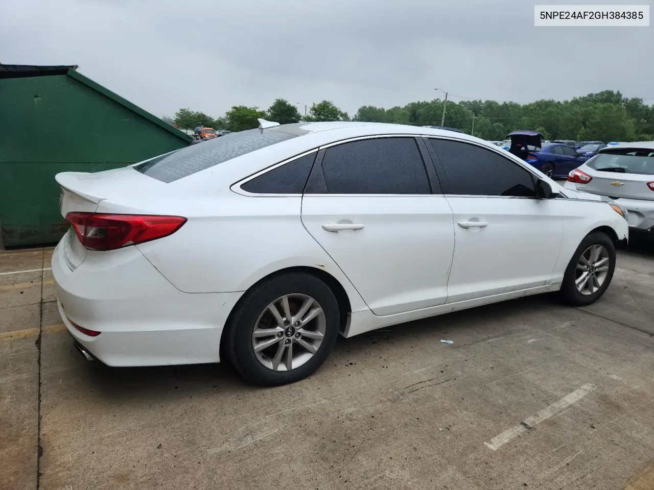 2016 Hyundai Sonata Se VIN: 5NPE24AF2GH384385 Lot: 63111885