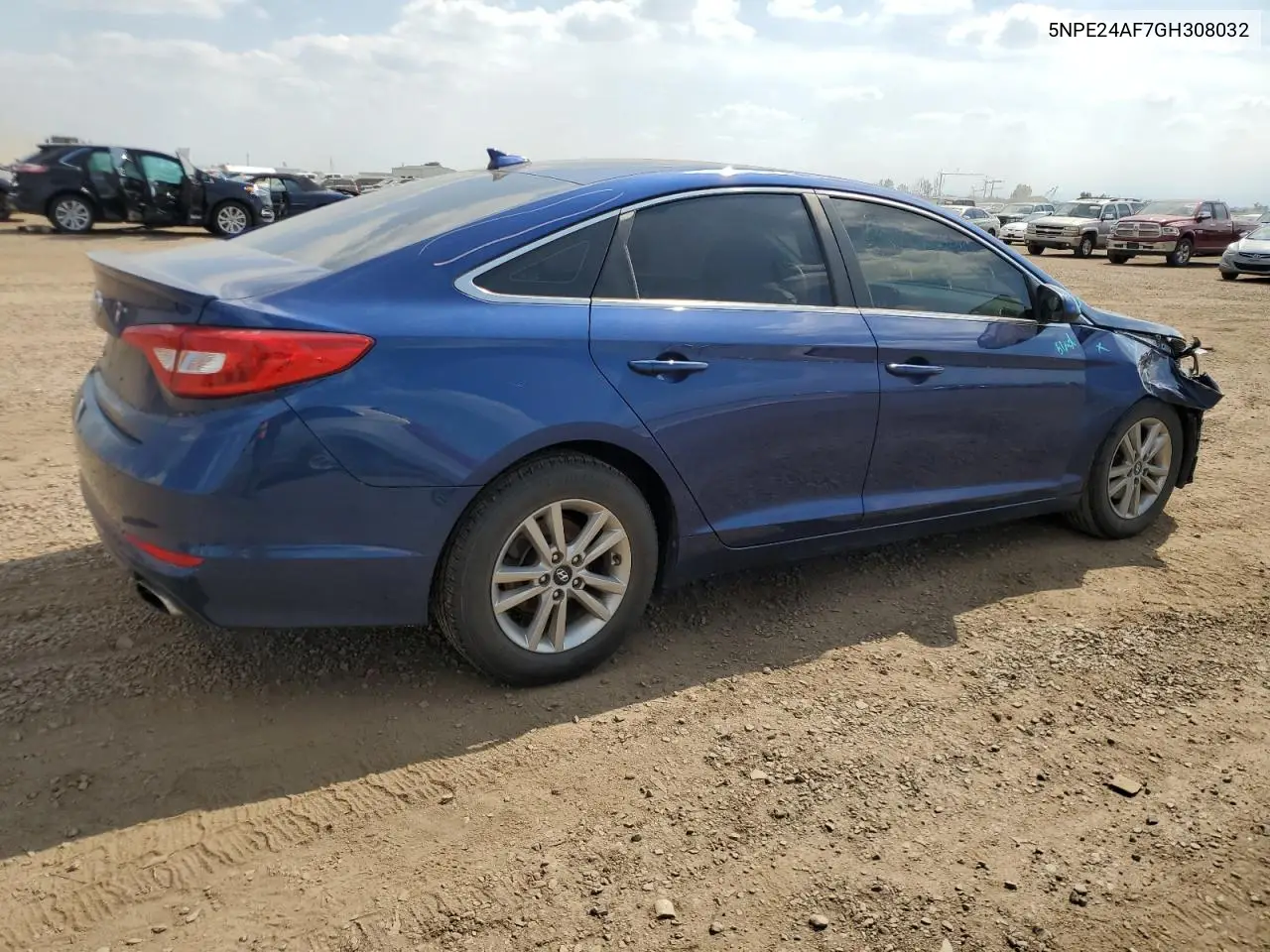 2016 Hyundai Sonata Se VIN: 5NPE24AF7GH308032 Lot: 63118335