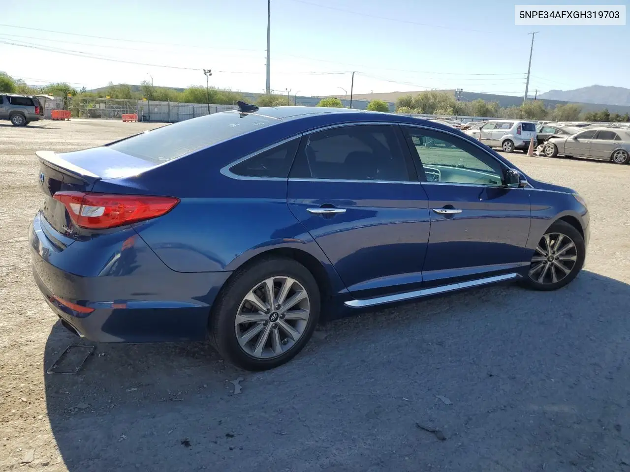 2016 Hyundai Sonata Sport VIN: 5NPE34AFXGH319703 Lot: 63281485