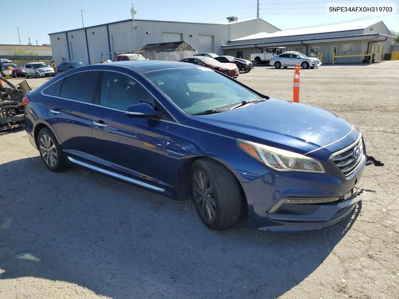 2016 Hyundai Sonata Sport VIN: 5NPE34AFXGH319703 Lot: 63281485