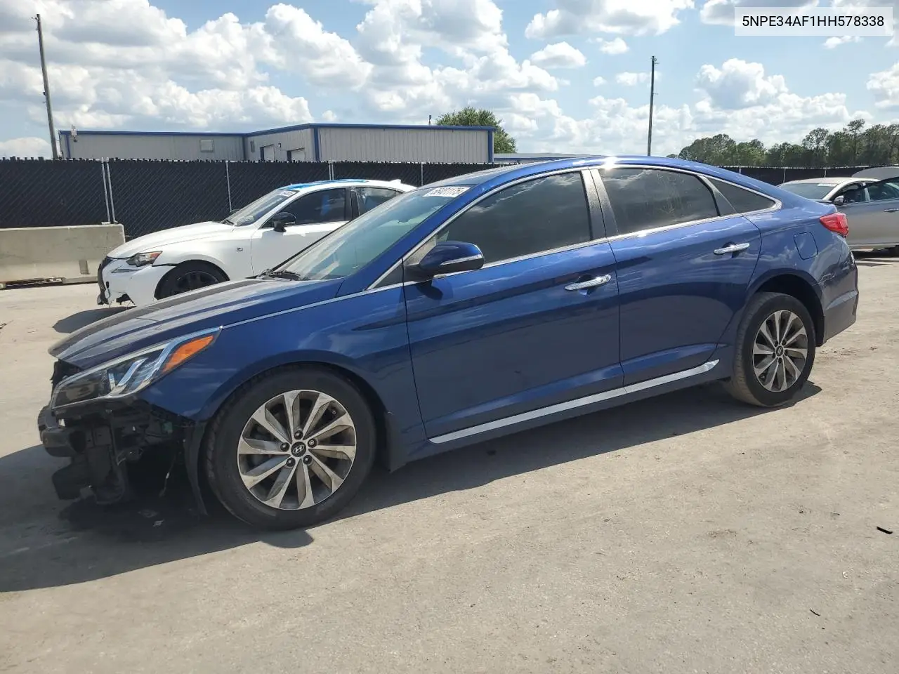 2017 Hyundai Sonata Sport VIN: 5NPE34AF1HH578338 Lot: 56401175