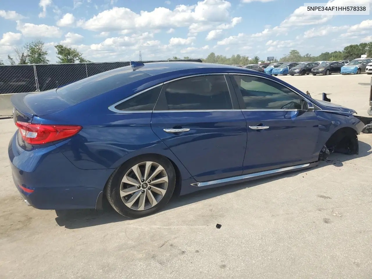 2017 Hyundai Sonata Sport VIN: 5NPE34AF1HH578338 Lot: 56401175