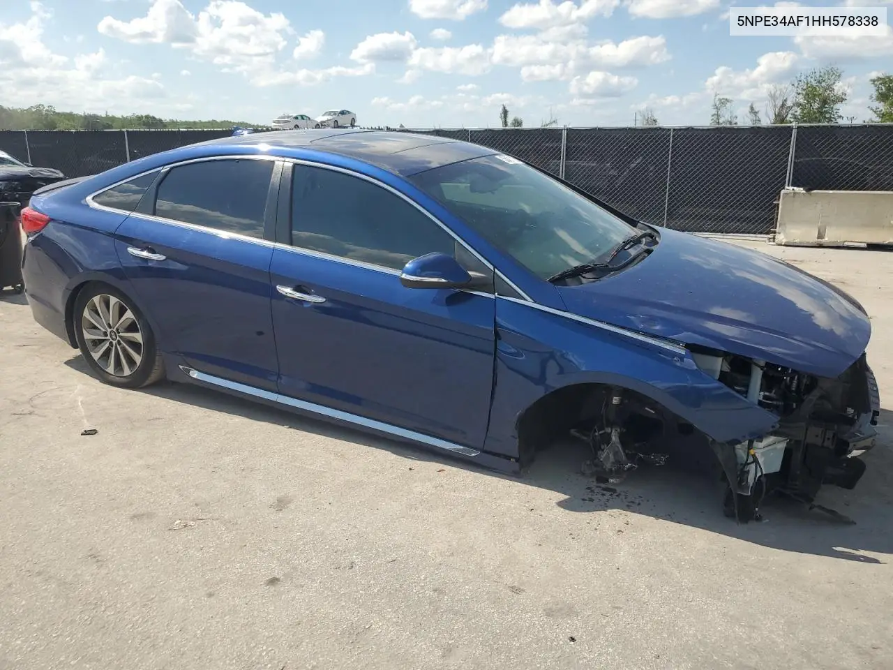 2017 Hyundai Sonata Sport VIN: 5NPE34AF1HH578338 Lot: 56401175