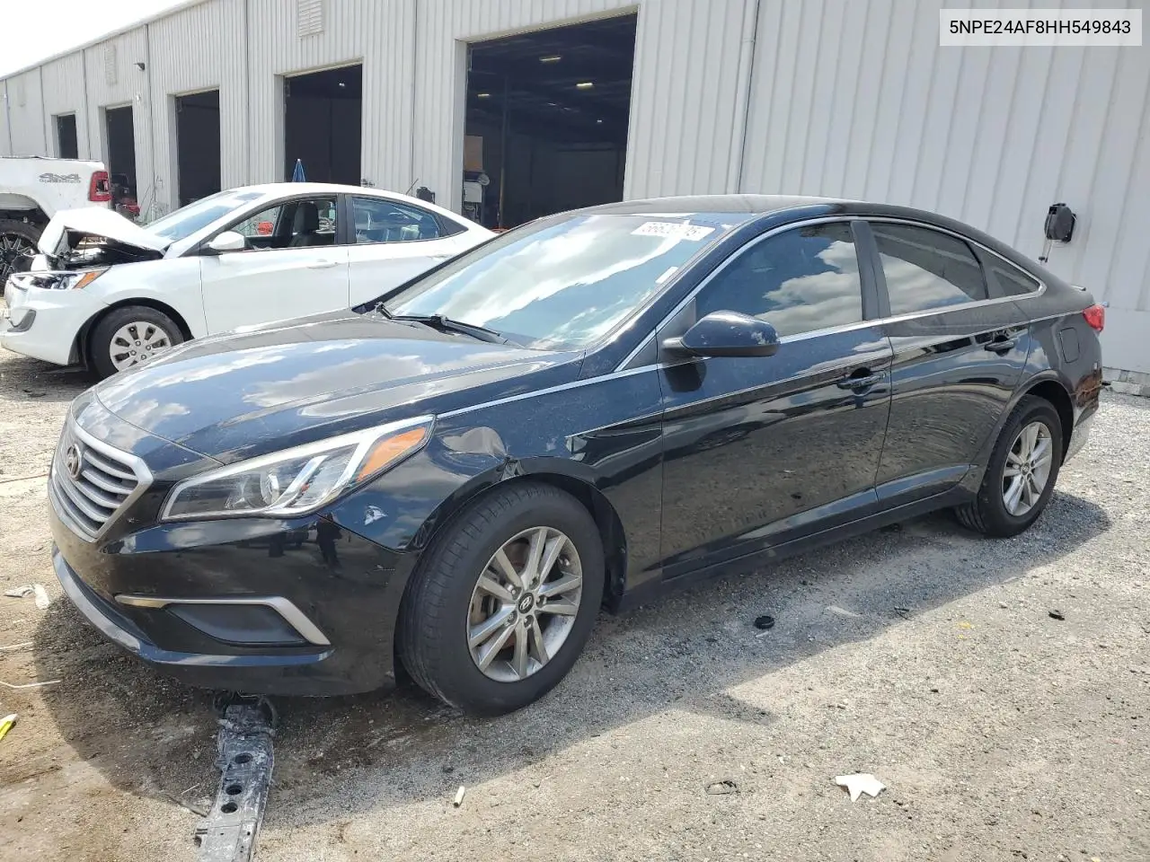2017 Hyundai Sonata Se VIN: 5NPE24AF8HH549843 Lot: 56626405