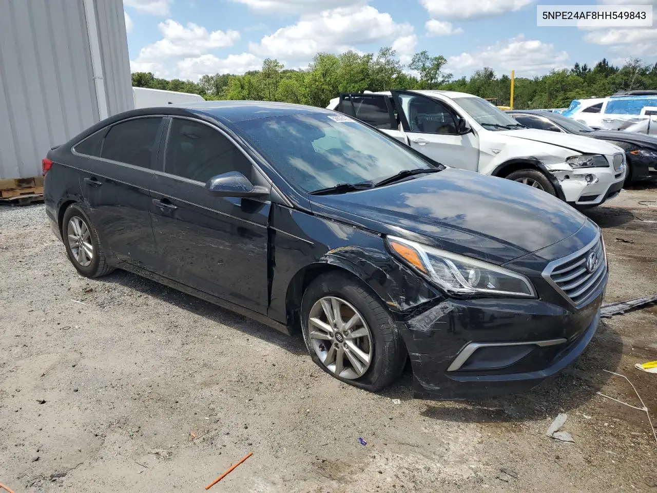 2017 Hyundai Sonata Se VIN: 5NPE24AF8HH549843 Lot: 56626405