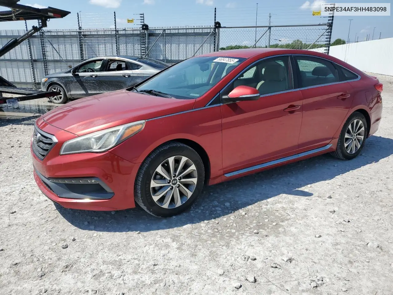 2017 Hyundai Sonata Sport VIN: 5NPE34AF3HH483098 Lot: 56847855