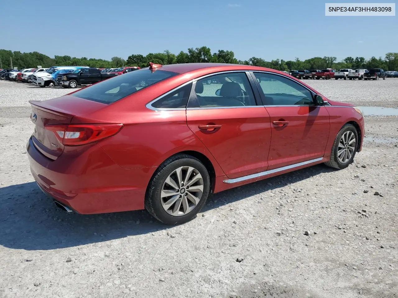 2017 Hyundai Sonata Sport VIN: 5NPE34AF3HH483098 Lot: 56847855