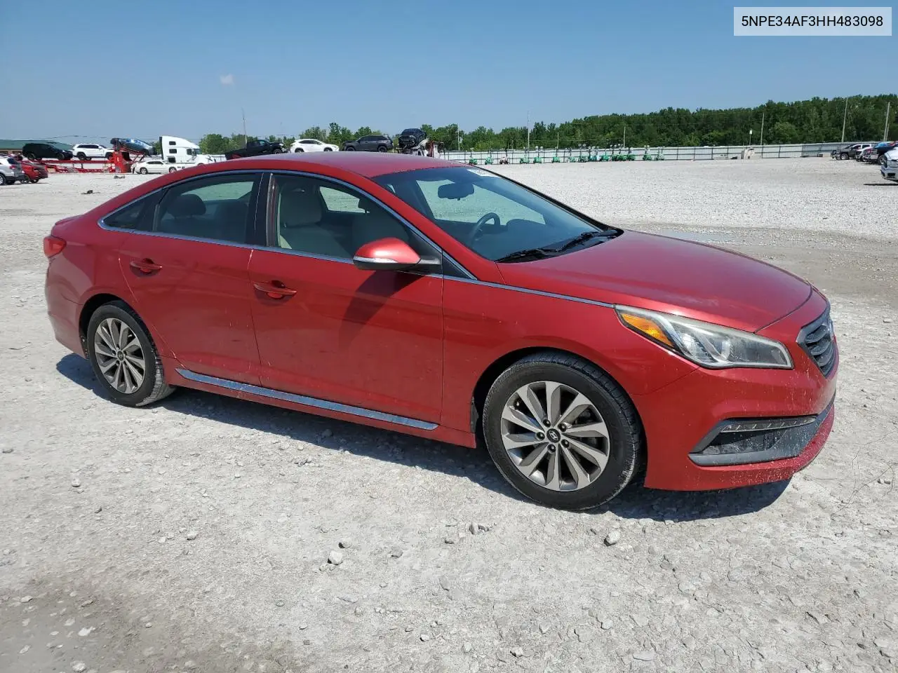 2017 Hyundai Sonata Sport VIN: 5NPE34AF3HH483098 Lot: 56847855