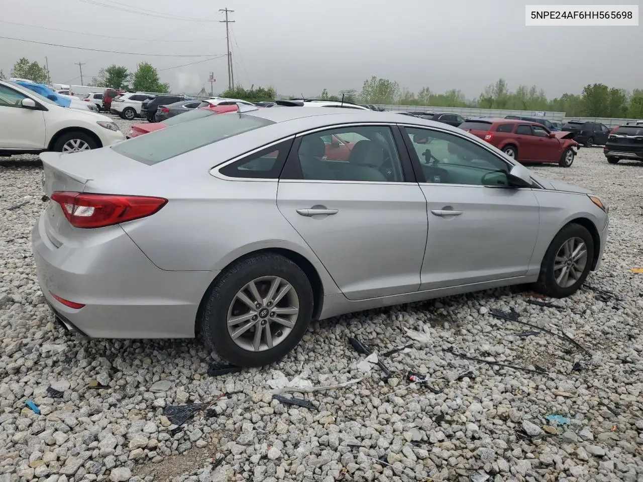 2017 Hyundai Sonata Se VIN: 5NPE24AF6HH565698 Lot: 56892205