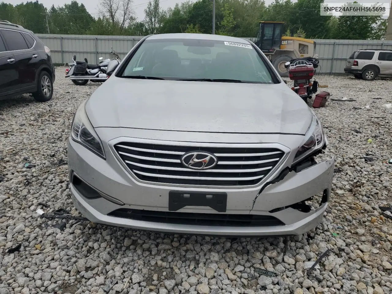 2017 Hyundai Sonata Se VIN: 5NPE24AF6HH565698 Lot: 56892205