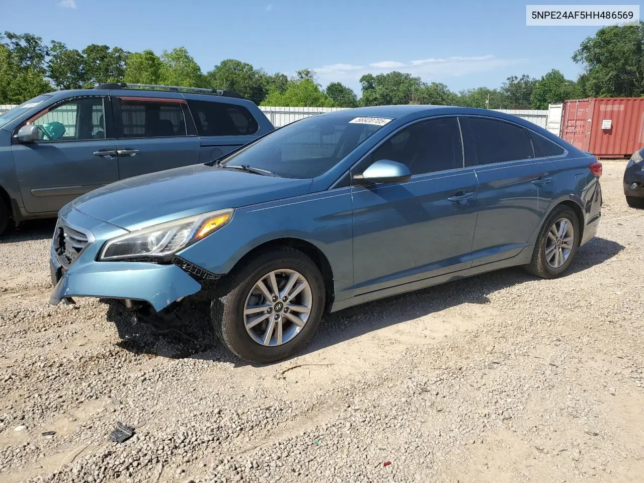 2017 Hyundai Sonata Se VIN: 5NPE24AF5HH486569 Lot: 56920705