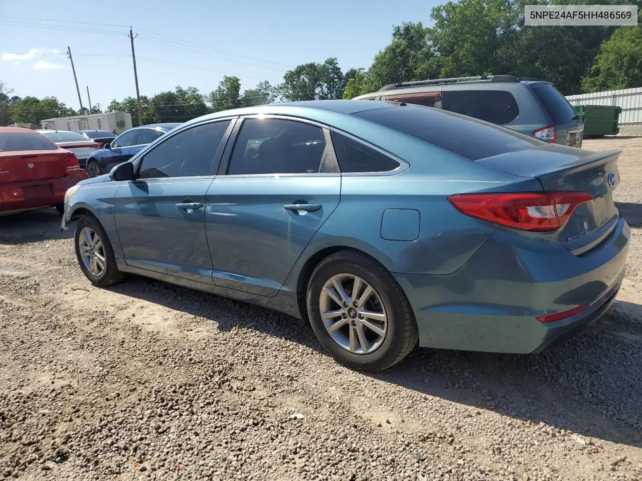 2017 Hyundai Sonata Se VIN: 5NPE24AF5HH486569 Lot: 56920705