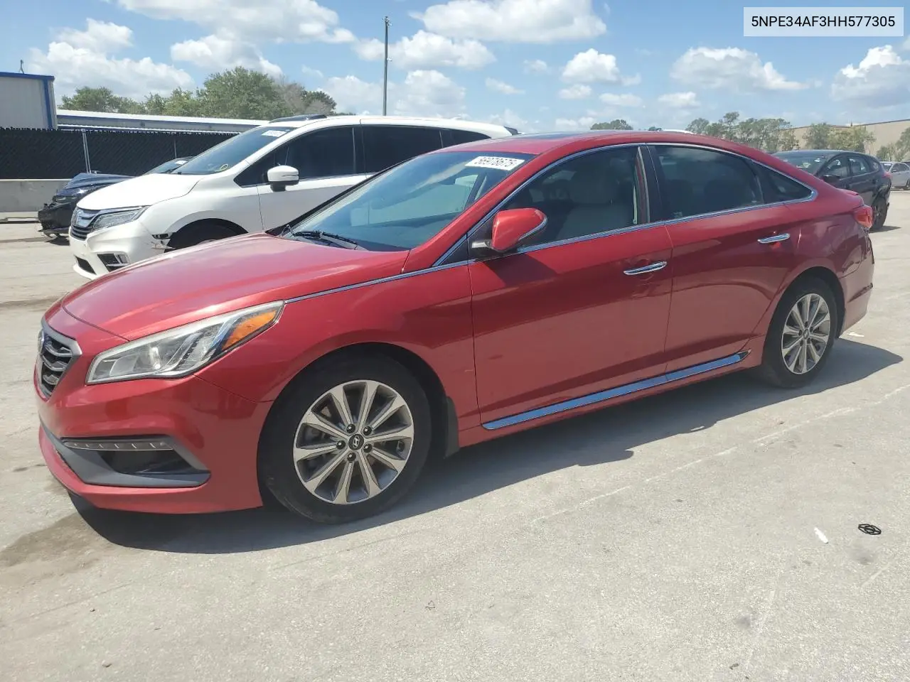 2017 Hyundai Sonata Sport VIN: 5NPE34AF3HH577305 Lot: 56978675