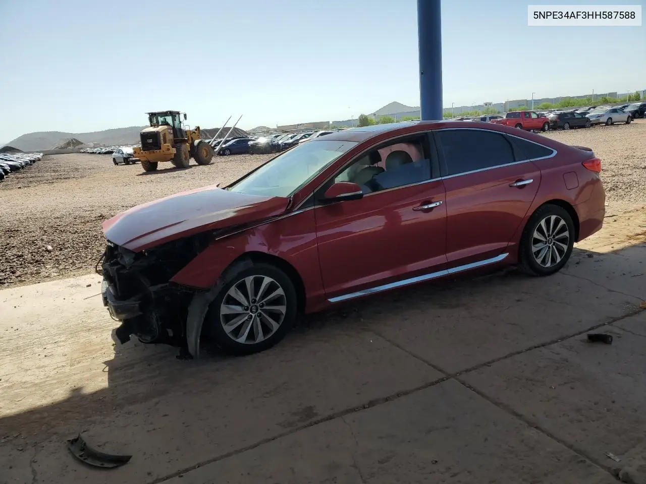 2017 Hyundai Sonata Sport VIN: 5NPE34AF3HH587588 Lot: 57119265