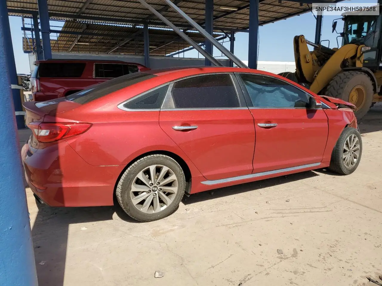 2017 Hyundai Sonata Sport VIN: 5NPE34AF3HH587588 Lot: 57119265