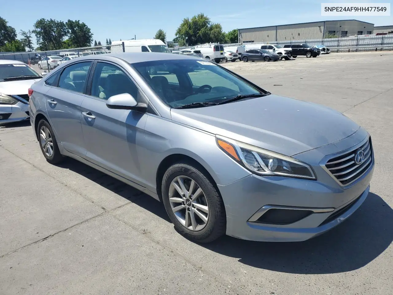 2017 Hyundai Sonata Se VIN: 5NPE24AF9HH477549 Lot: 57172315