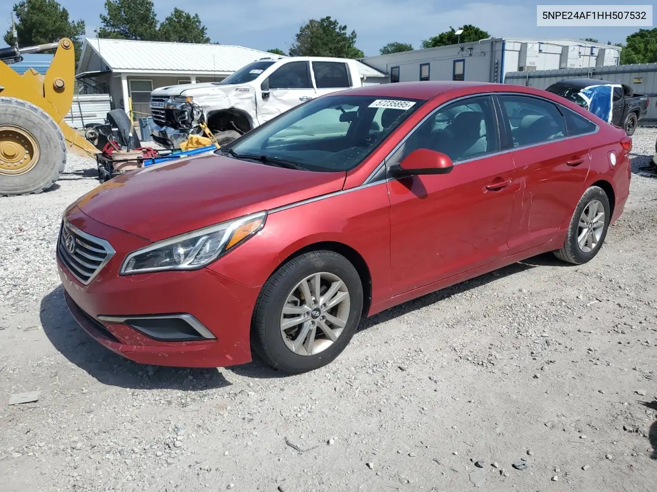 2017 Hyundai Sonata Se VIN: 5NPE24AF1HH507532 Lot: 57235895