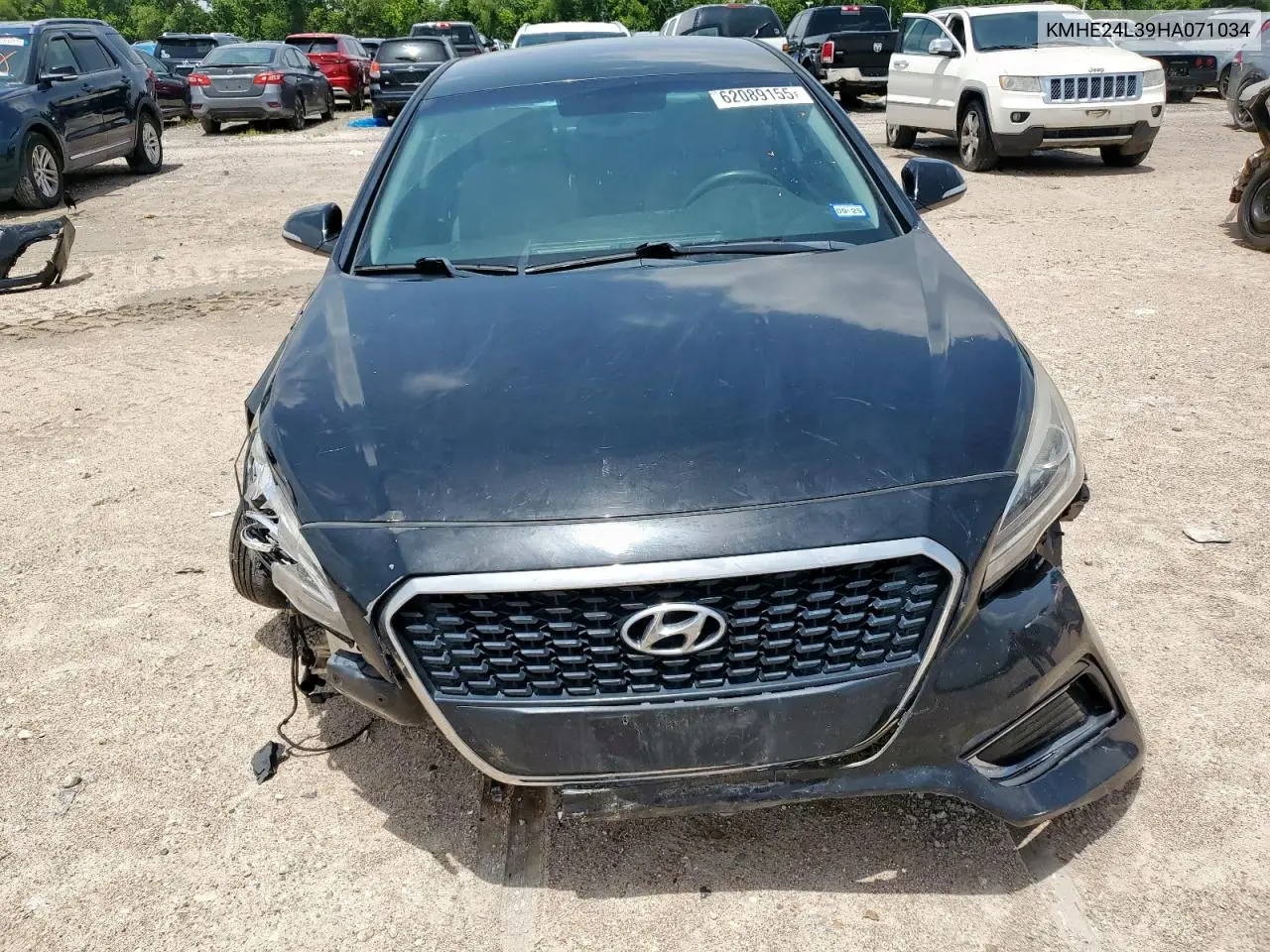 2017 Hyundai Sonata Hybrid VIN: KMHE24L39HA071034 Lot: 62089155