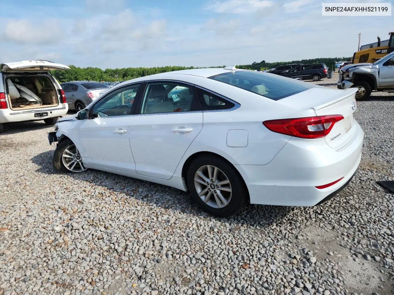 2017 Hyundai Sonata Se VIN: 5NPE24AFXHH521199 Lot: 62519395