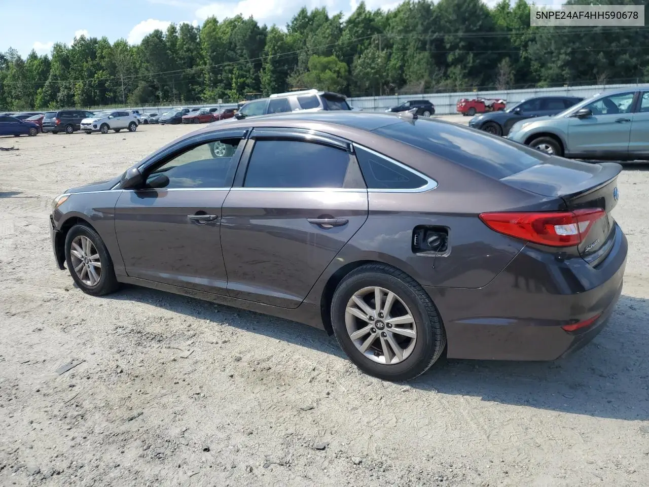 2017 Hyundai Sonata Se VIN: 5NPE24AF4HH590678 Lot: 62736665