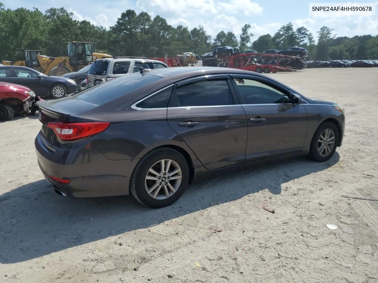 2017 Hyundai Sonata Se VIN: 5NPE24AF4HH590678 Lot: 62736665