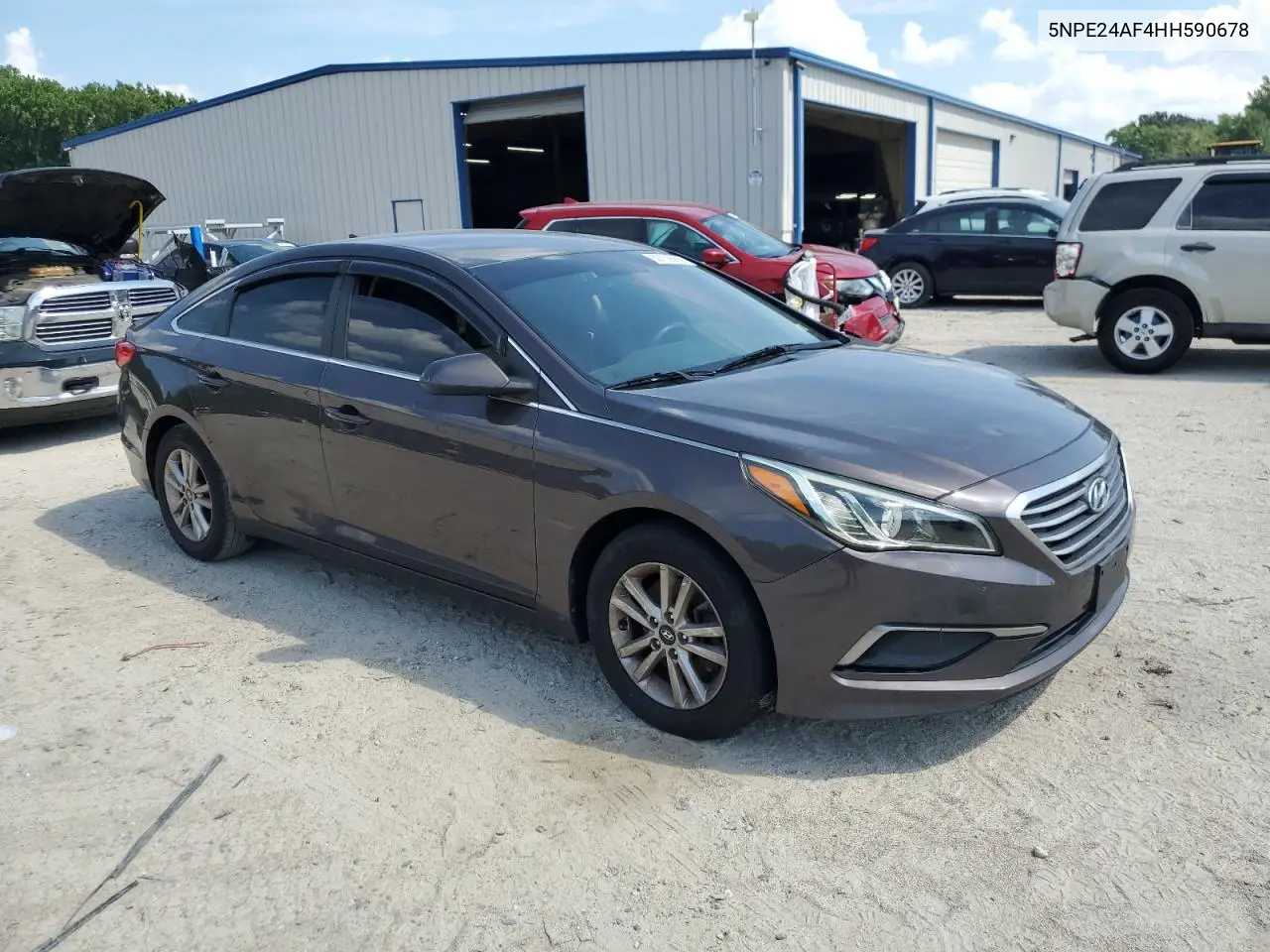 2017 Hyundai Sonata Se VIN: 5NPE24AF4HH590678 Lot: 62736665