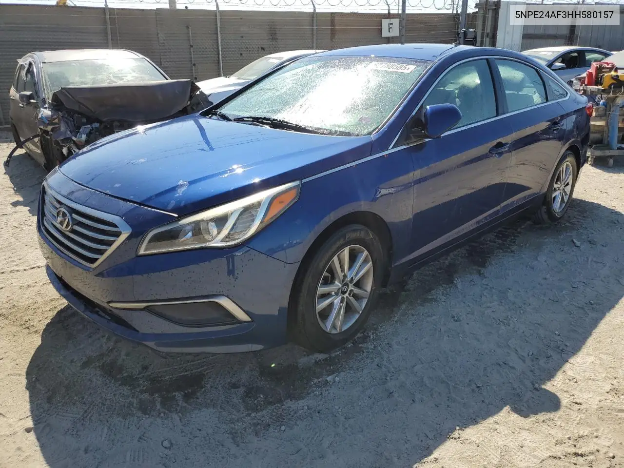 2017 Hyundai Sonata Se VIN: 5NPE24AF3HH580157 Lot: 62788585