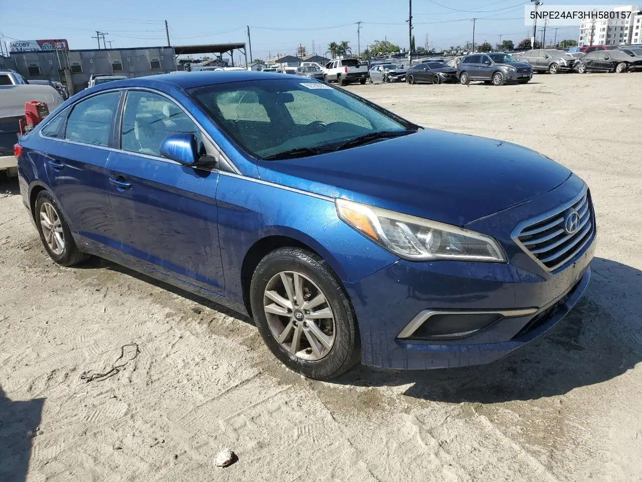 2017 Hyundai Sonata Se VIN: 5NPE24AF3HH580157 Lot: 62788585