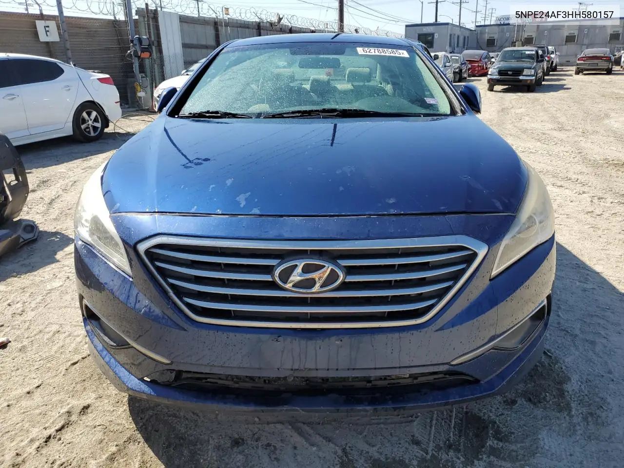 2017 Hyundai Sonata Se VIN: 5NPE24AF3HH580157 Lot: 62788585