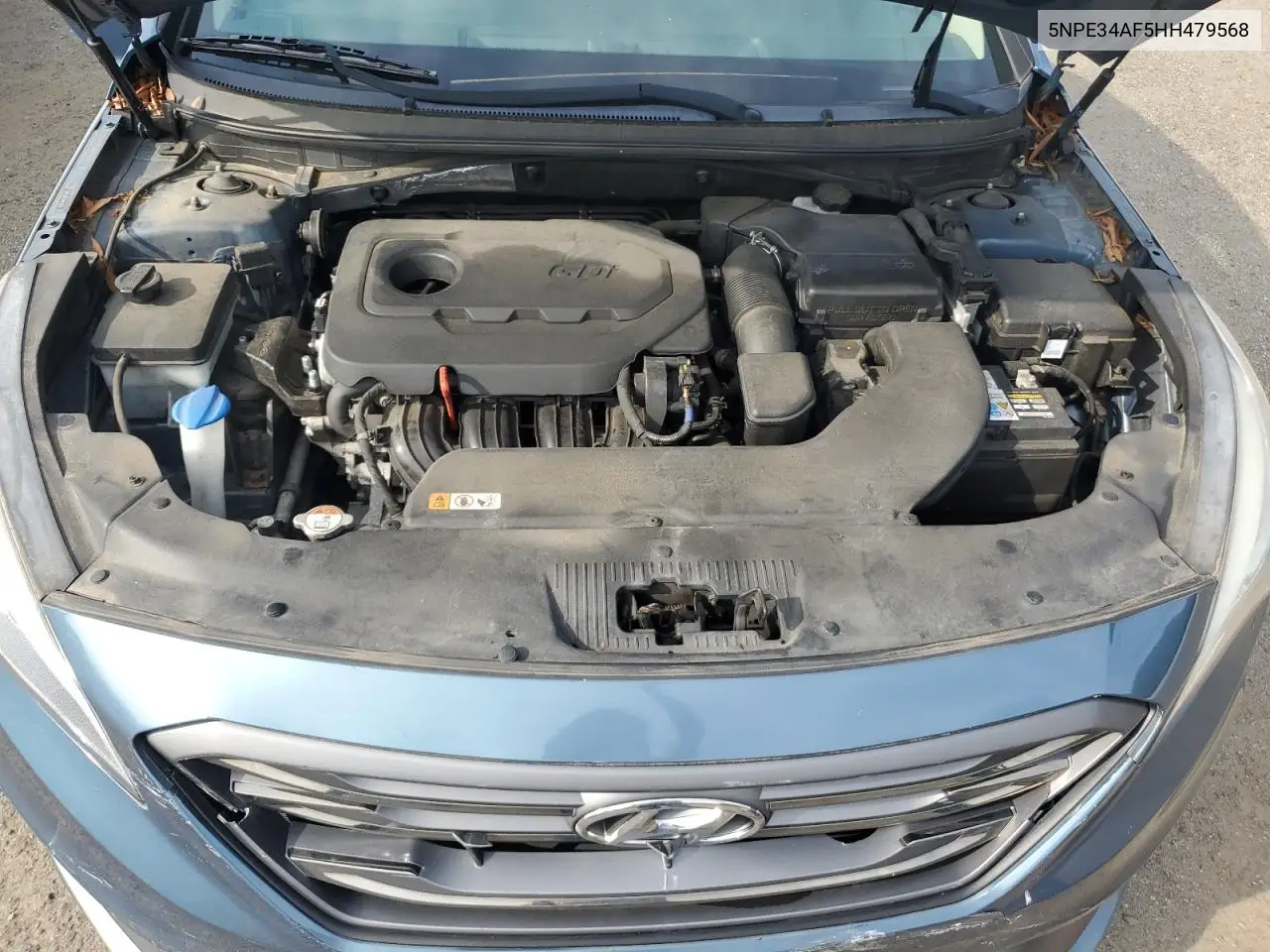 2017 Hyundai Sonata Sport VIN: 5NPE34AF5HH479568 Lot: 62793495