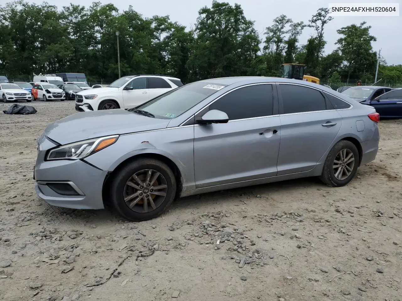 2017 Hyundai Sonata Se VIN: 5NPE24AFXHH520604 Lot: 62814255