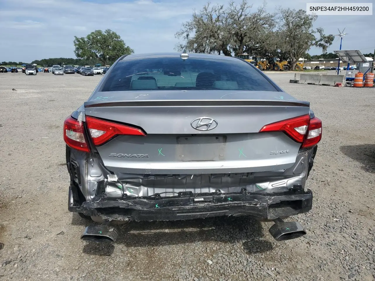 2017 Hyundai Sonata Sport VIN: 5NPE34AF2HH459200 Lot: 62828725