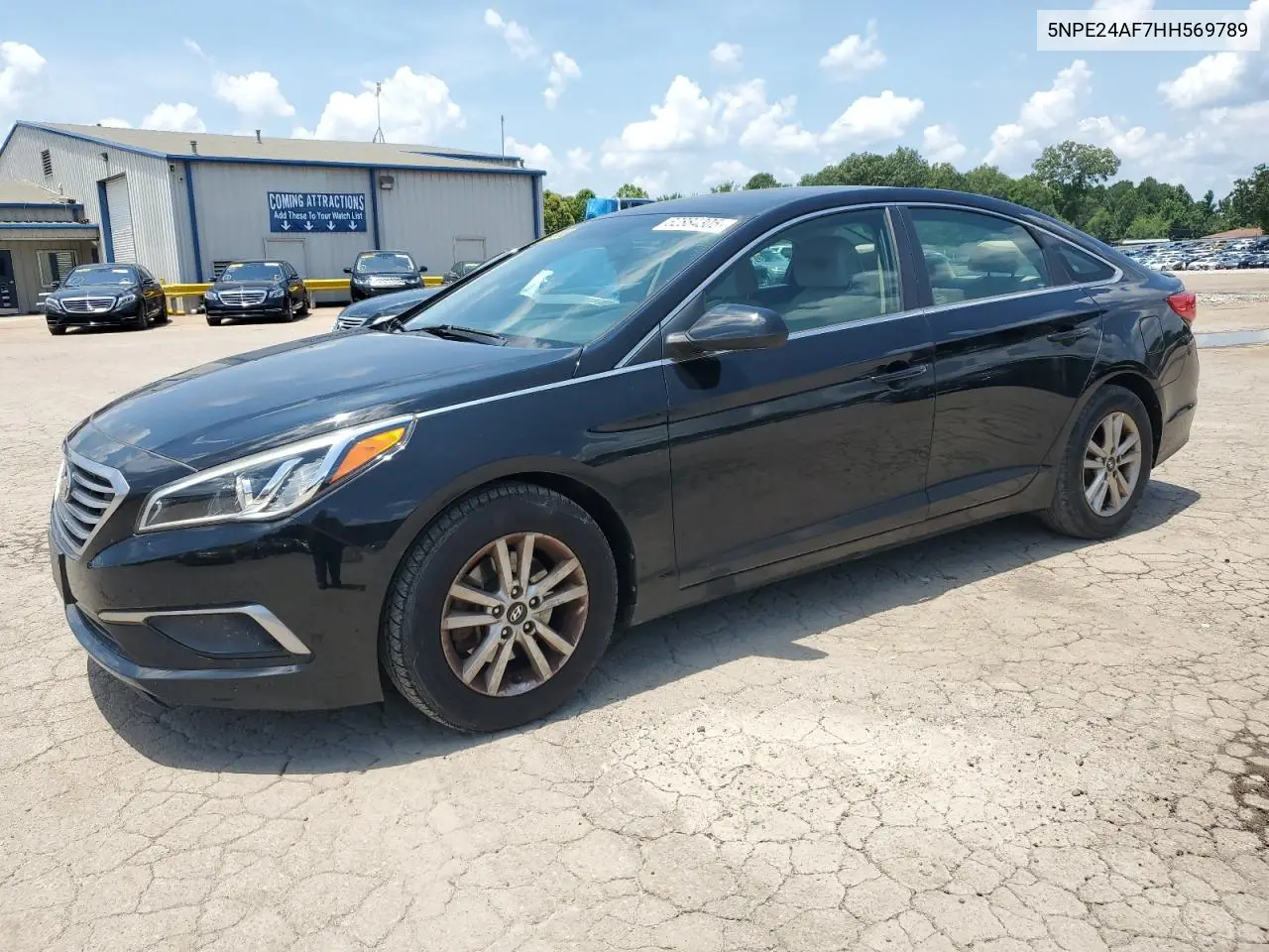 2017 Hyundai Sonata Se VIN: 5NPE24AF7HH569789 Lot: 62884305