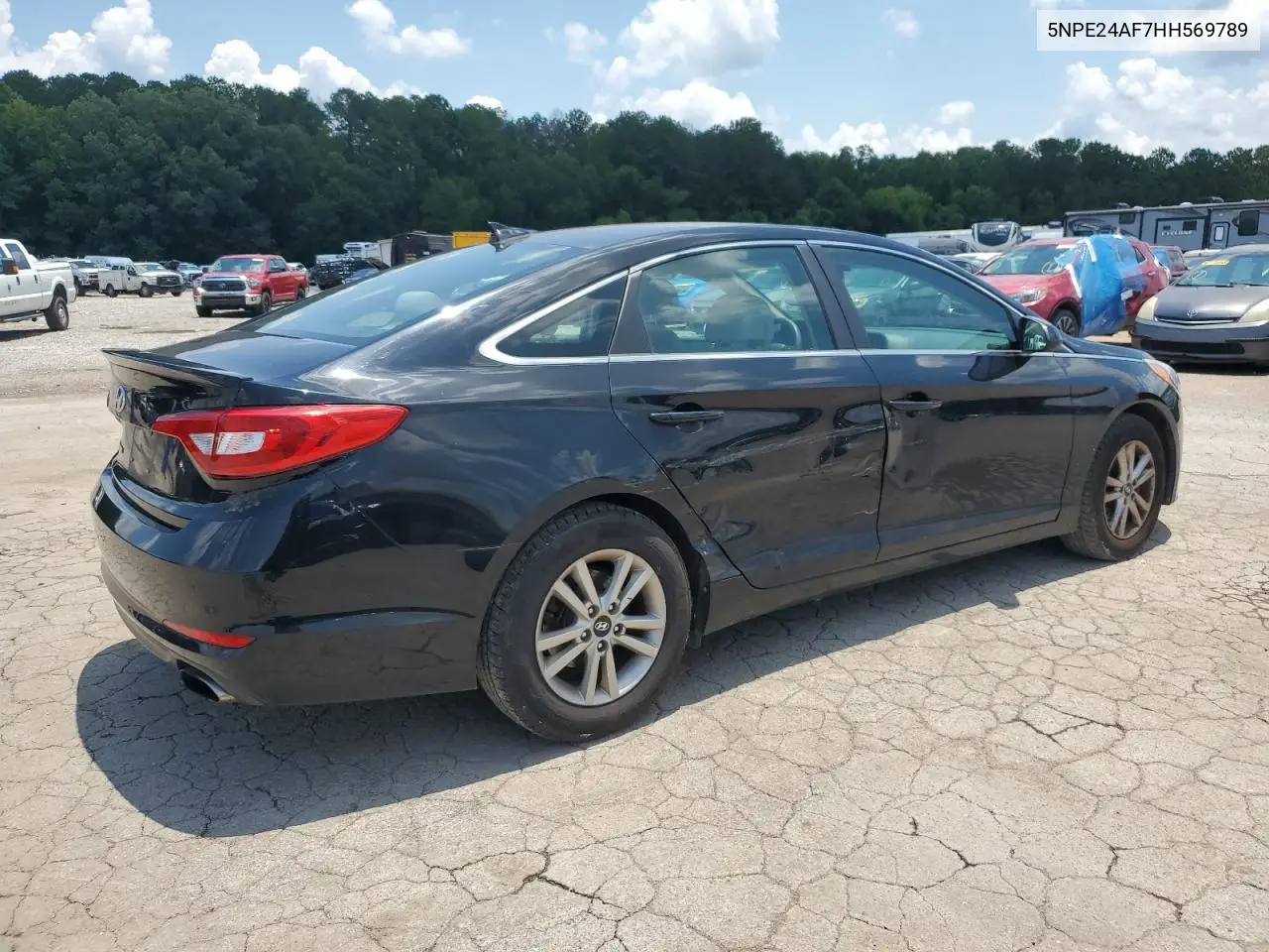 2017 Hyundai Sonata Se VIN: 5NPE24AF7HH569789 Lot: 62884305