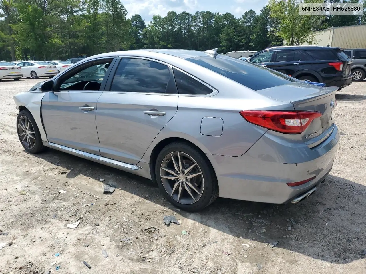 2017 Hyundai Sonata Sport VIN: 5NPE34AB1HH525880 Lot: 62947535