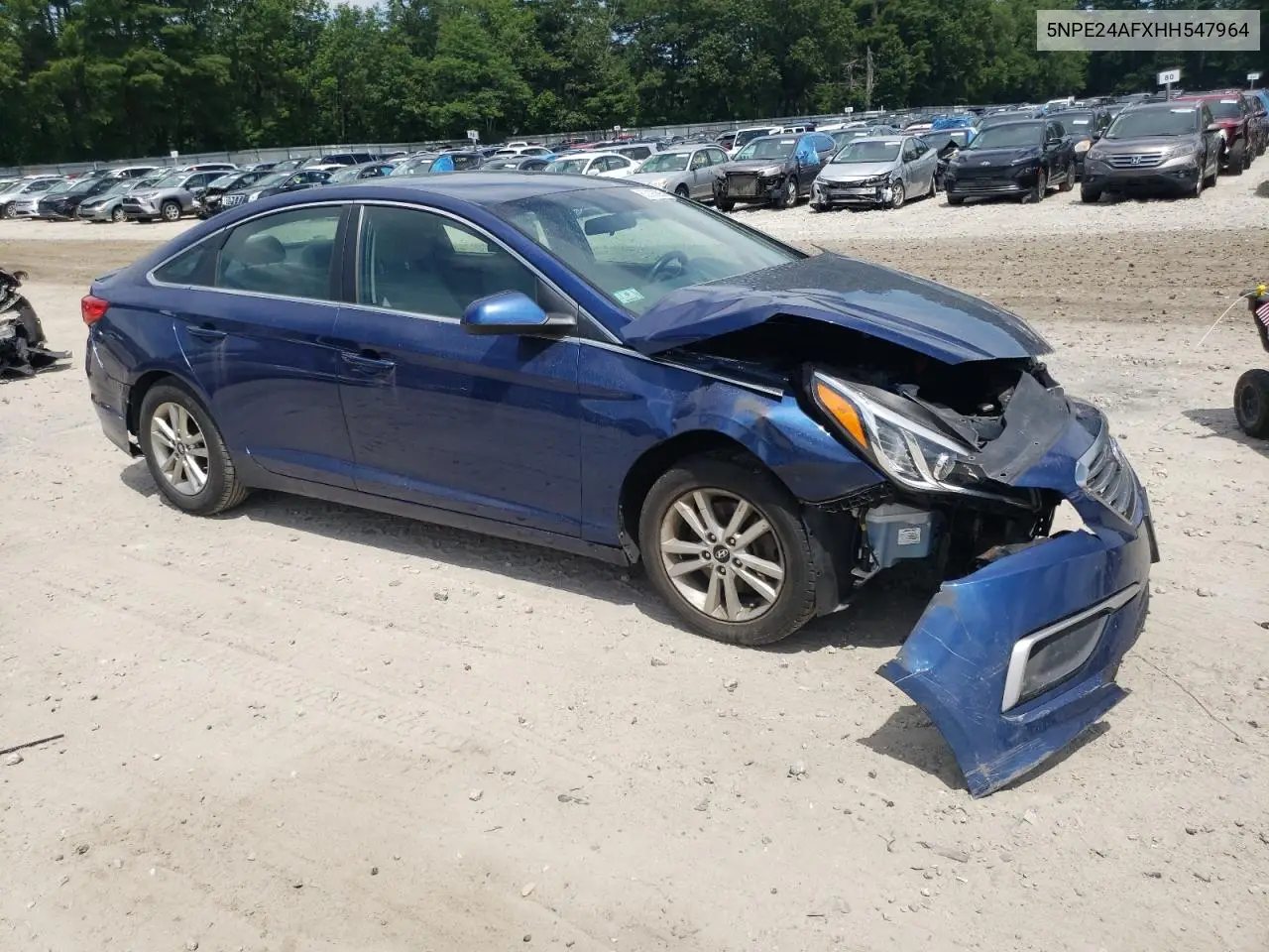 2017 Hyundai Sonata Se VIN: 5NPE24AFXHH547964 Lot: 63093895