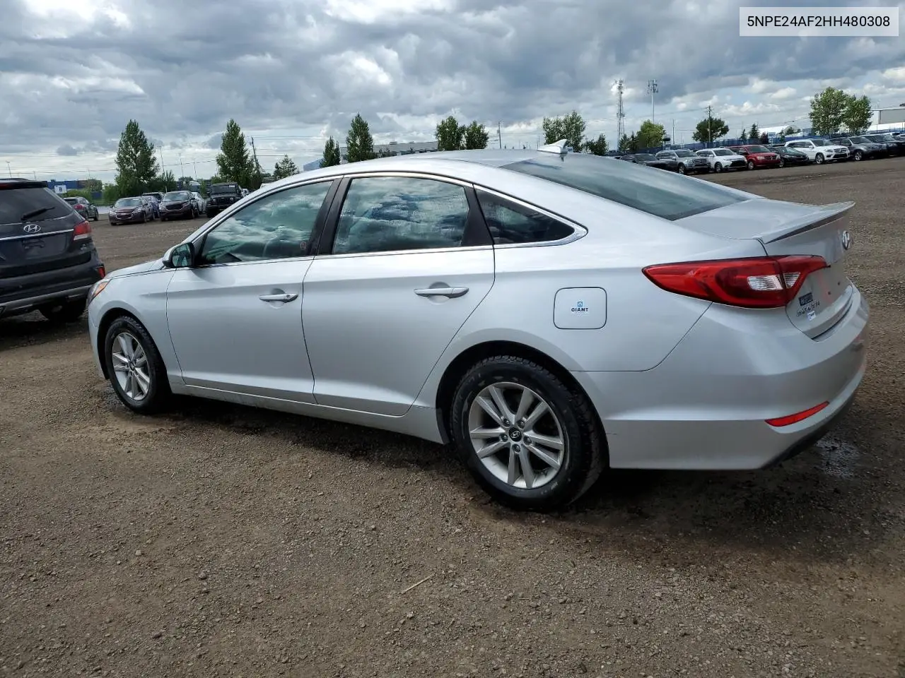 2017 Hyundai Sonata Se VIN: 5NPE24AF2HH480308 Lot: 63853125