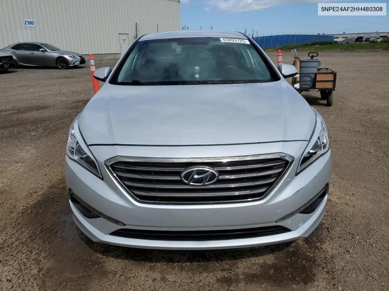 2017 Hyundai Sonata Se VIN: 5NPE24AF2HH480308 Lot: 63853125