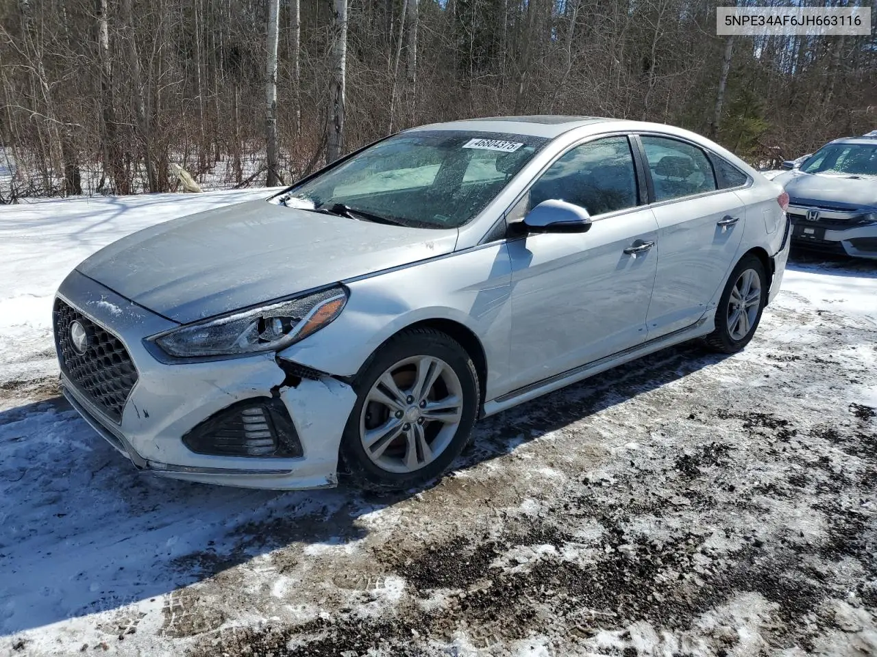 2018 Hyundai Sonata Sport VIN: 5NPE34AF6JH663116 Lot: 46804375